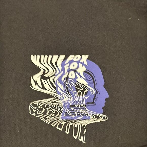 White Fox Men’s Charcoal Enter the Dream Oversized Hoodie - Size M/L - Picture 2 of 8